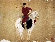 unknow artist Youn Nobleman on Horseback painting